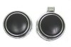 1969-1971 C3 Corvette Radio Knob & Spacer Set Without Stereo (mono)